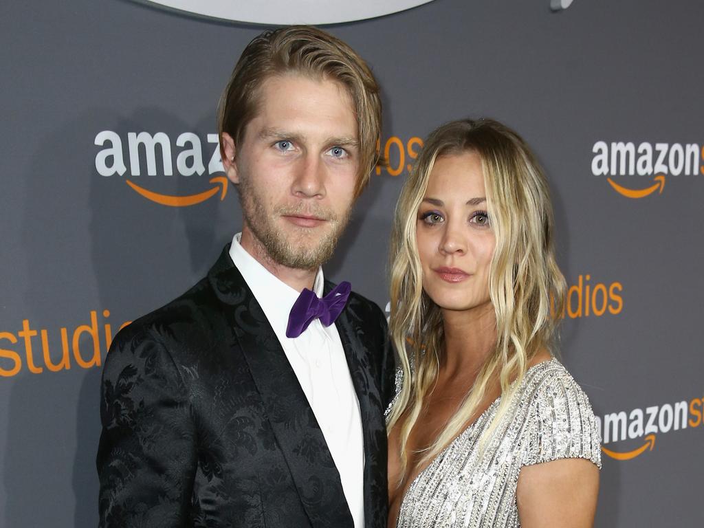 Cuoco and her husband Karl Cook.