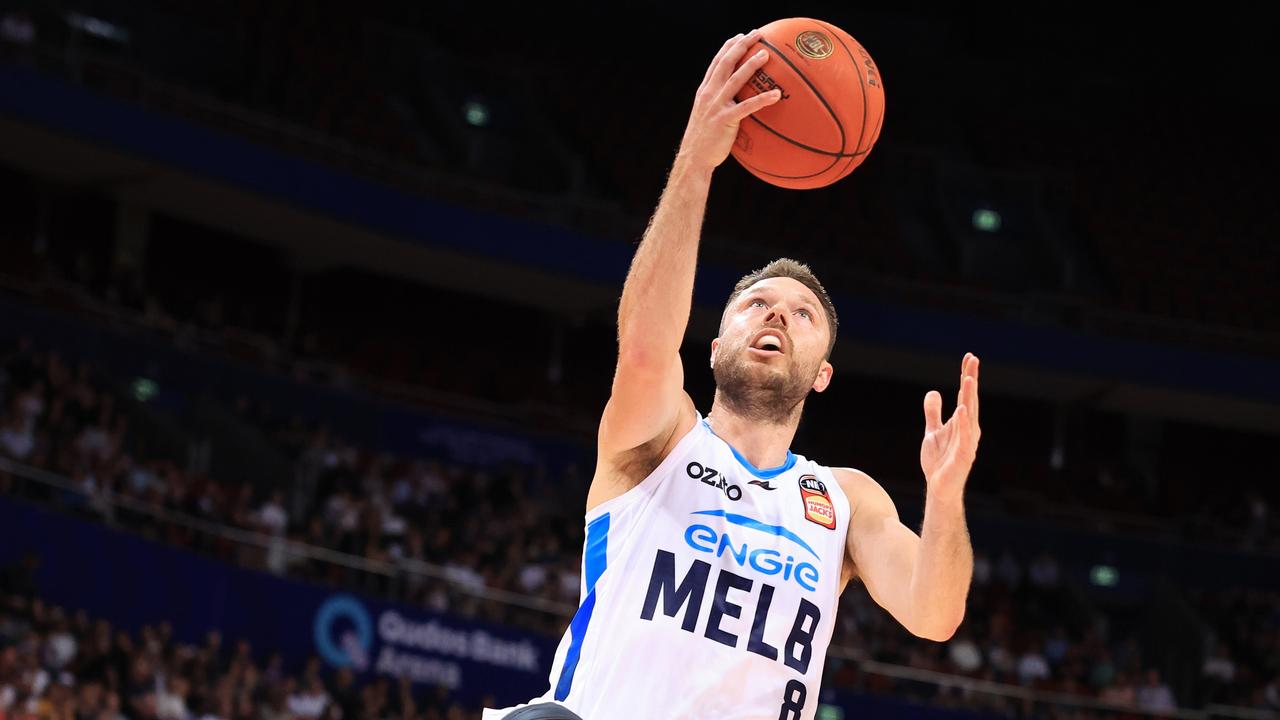 Matthew Dellavedova has led an explosive comeback from Melbourne United, to silence the Sydney Kings home crowd. Picture: Getty Images