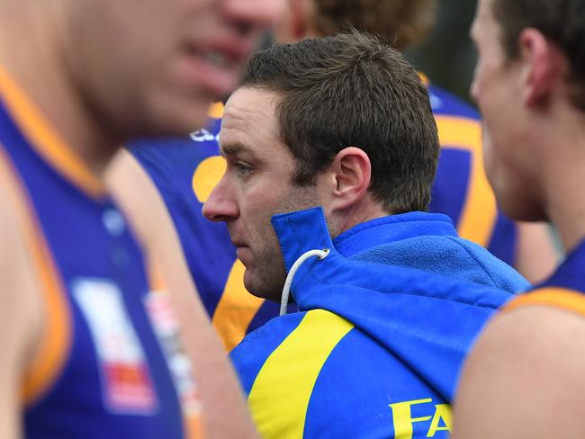 Lilydale coach Ben Neagle. Picture: James Ross/AAP