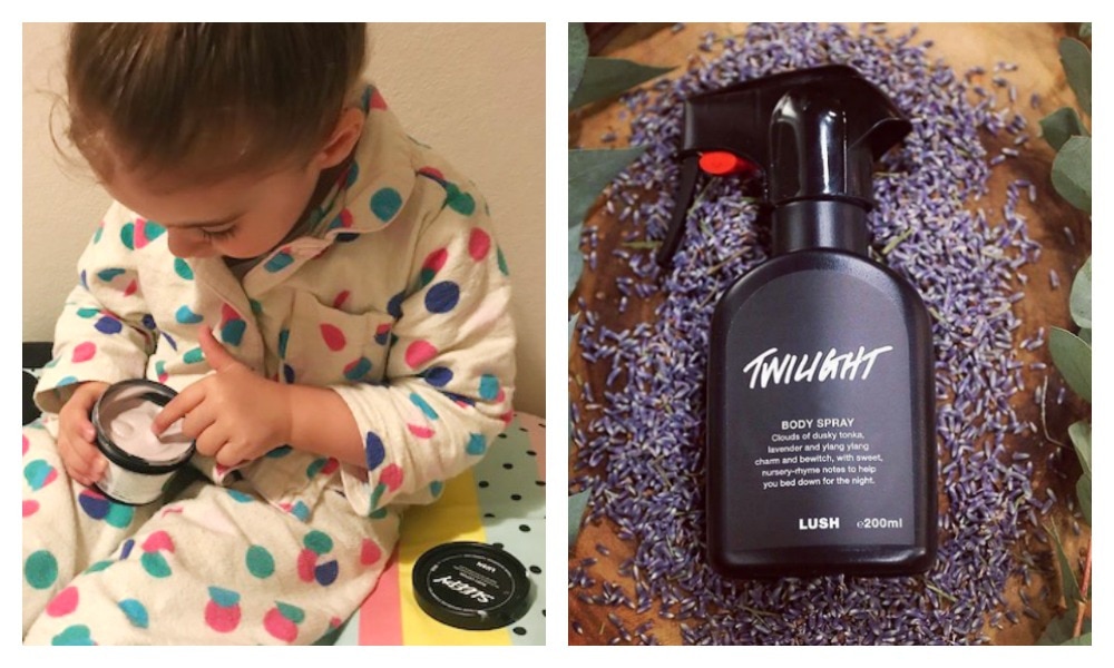 Lush twilight discount body spray review