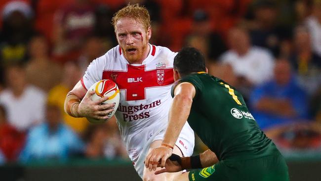 James Graham in action for England. Picture: AFP