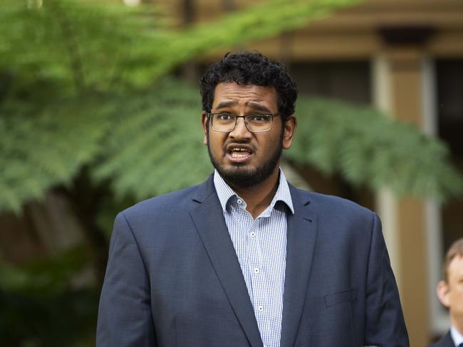 AMAQ Vice President Dr. Bav Manoharan. Picture: News Corp/Attila Csaszar