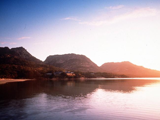 Freycinet Lodge resort in Freycinet National Park.