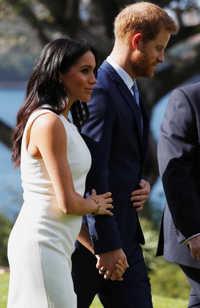 OCTOBER 16, 2018 - Where: Admiralty House, Sydney, Australia. Wearing: Karen Gee dress, Stuart Weitzman heels. Picture: Phil Noble/Getty Images