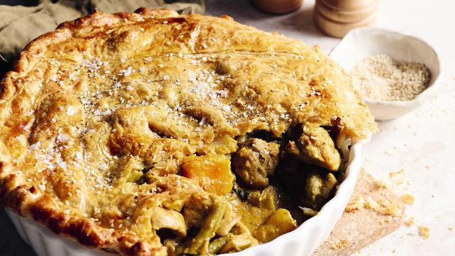 Golden and delicious, this is a twist on the classic chicken pie.