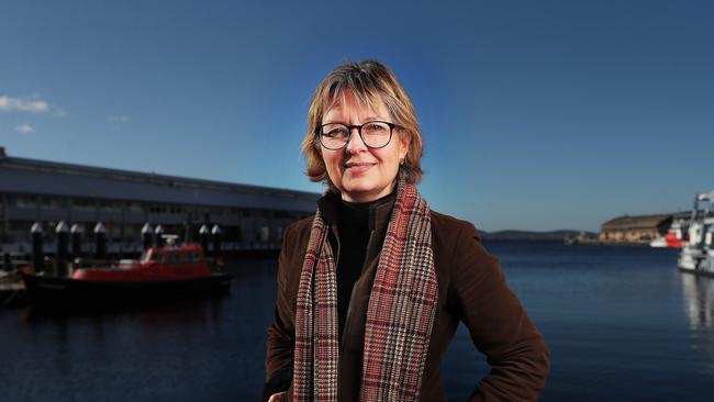 Ursula Taylor CEO Derwent Estuary Program. State of the Derwent annual report on water health. Picture: Nikki Davis-Jones