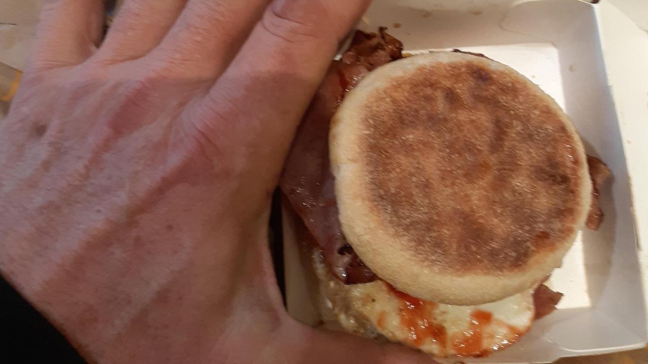 A McDonald’s breakfast meal has given way to a customer theory that might explain why some items are looking smaller than usual.