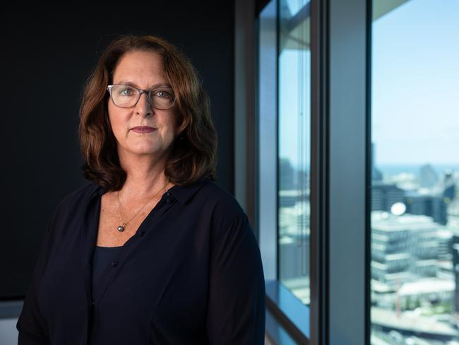 Australian Criminal Intelligence Commission chief executive Heather Cook. Picture: Jason Edwards