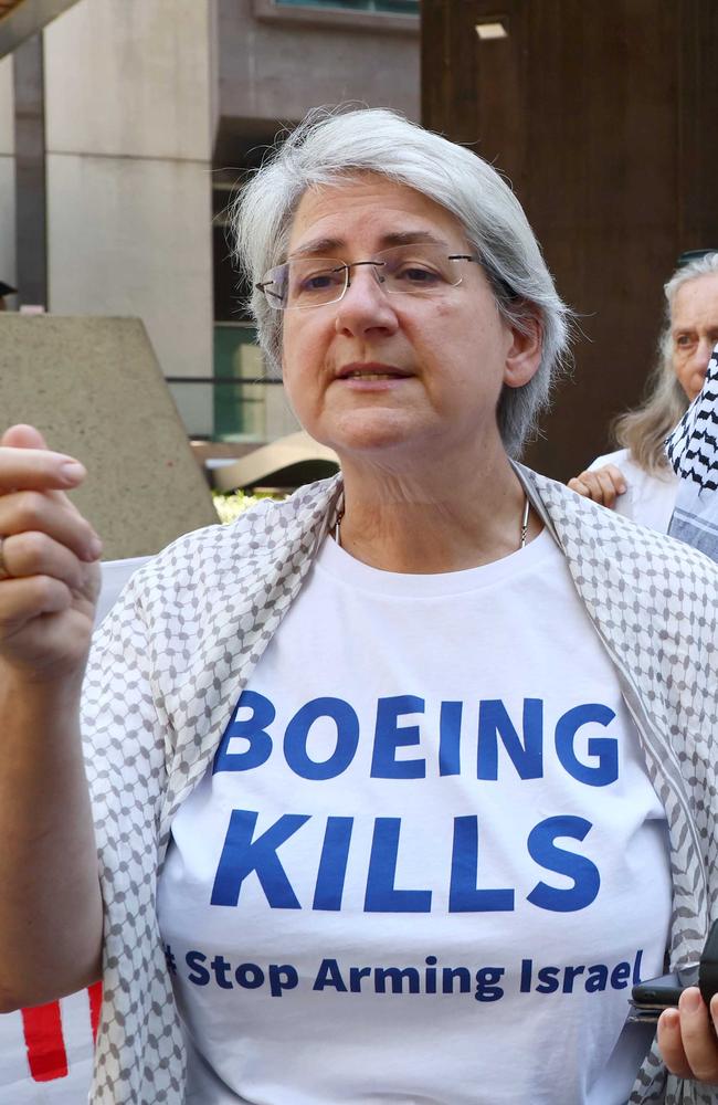 Margaret Pestorius at the Brisbane Magistrates Court. Picture: NewsWire/Tertius Pickard