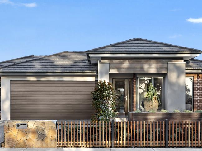 Supplied pic from Metricon for a New Build story on 'what builders are doing to help first-home buyers into the market, in HS Realestate/Home Living. This is the Lawson 22 Elk design which is suitable for first-home buyers.