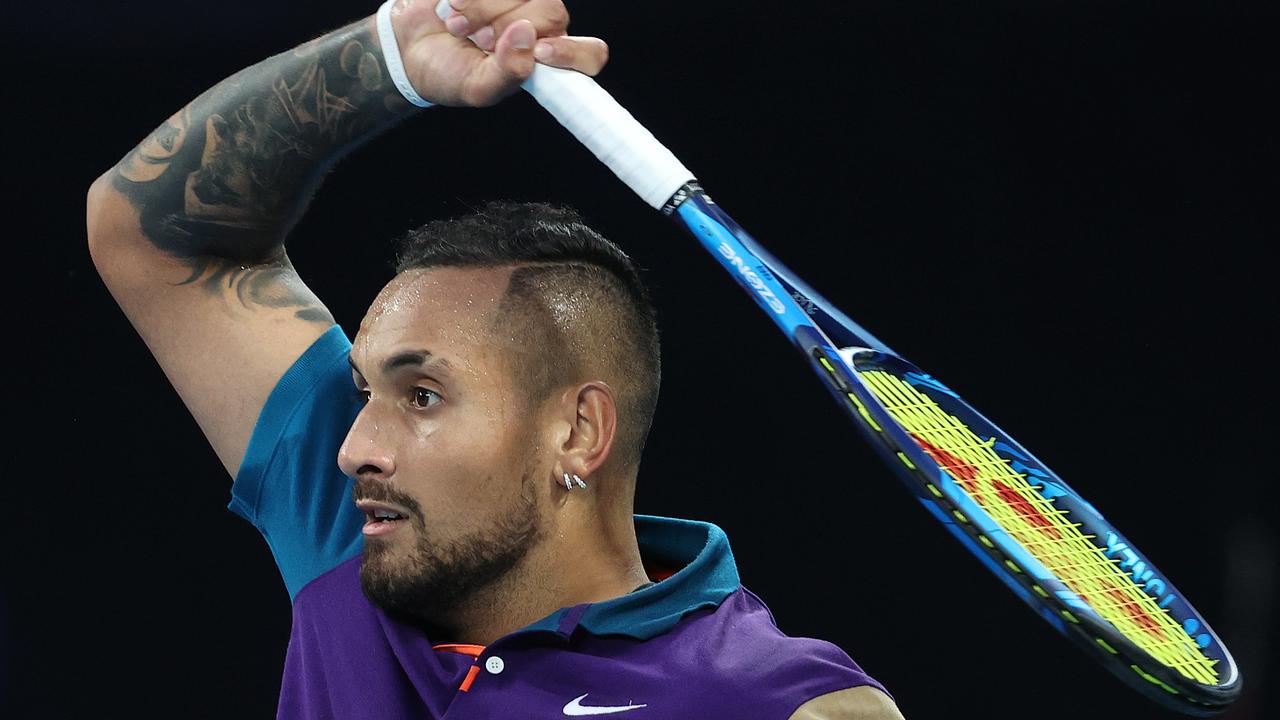 Australian Open Philosophical Nick Kyrgios increasingly comfortable