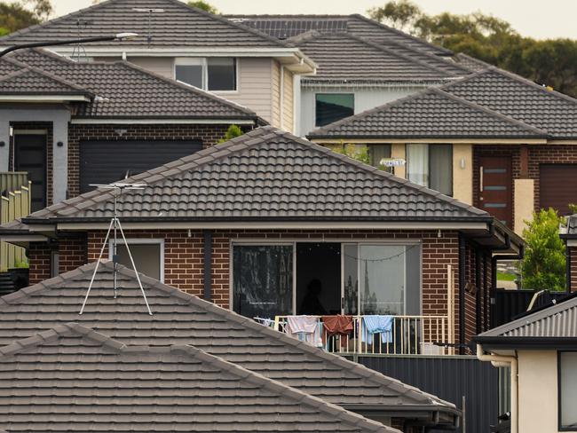 SYDNEY, AUSTRALIA - JANUARY 11: Medium density houses are seen in the Western Suburbs on January 11, 2024 in Sydney, Australia. Data from PropTrack, the property analytics division of REA Group, has revealed Australia's national rental prices rose 11.5% over the past year, with combined capital city rents up 13.2% to an average of $600 a week, driven by large increases in Sydney, Melbourne and Perth, The Guardian reported earlier this month. (Photo by Jenny Evans/Getty Images)