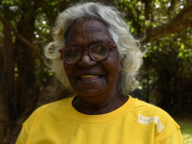 Bremer Island Elder Djalinda Ulamari. Picture: Sierra Haigh