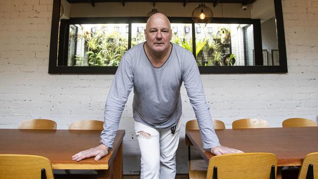 ‘The government doesn’t seem to trust us enough to run our businesses safely,’ says Melbourne restaurateur Geoff Lindsay. Picture: Aaron Francis