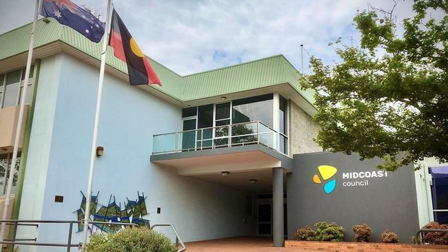 The former Taree Council building was used as the head MidCoast Council office after amalgamation in 2016 and prior to the move out to the old Bunnings Building.