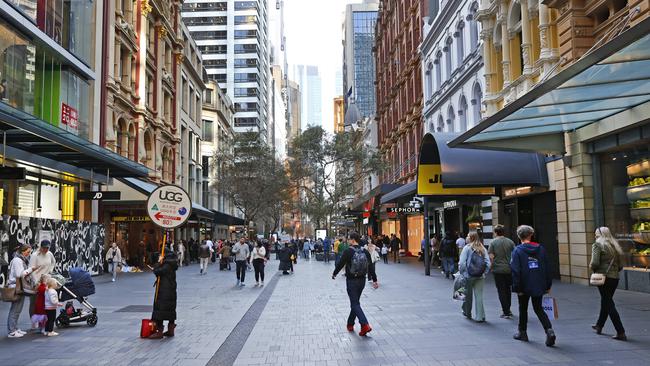 Pitt Street Mall in Sydney is the eighth most expensive retail strip in the world for rents.
