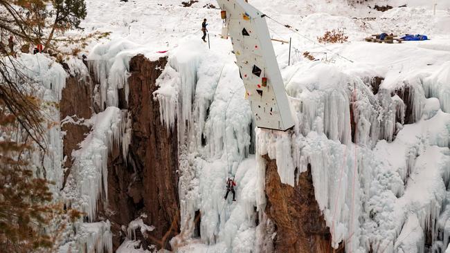 The Ouray Ice Park. Picture: Jeremy Drake