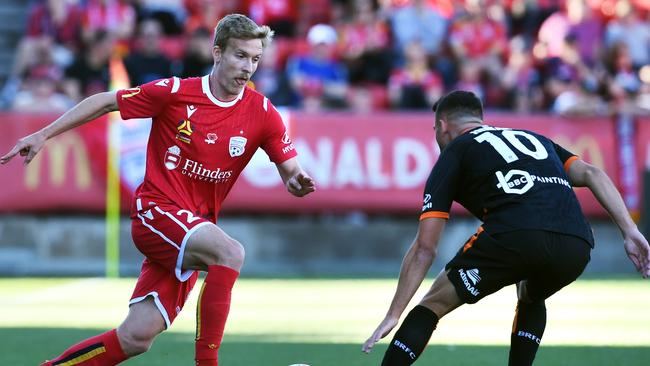 Adelaide United’s Ben Halloran is set to come out of contract.