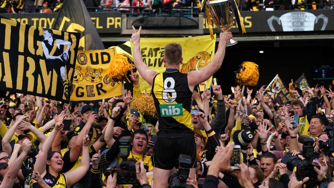 Discussions are underway about whether fans may need to prove they were vaccinated or Covid-free to attend AFL games.