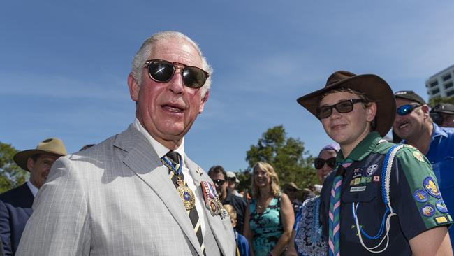His last visit to Australia was as the Prince of Wales in 2018. Picture: AAP/Getty Images