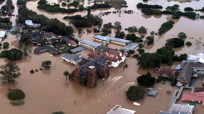 The flooding disaster made worldwide headlines and spurred on Australian sporting legends and celebrities to plead for humanitarian assistance. Picture: Getty Images