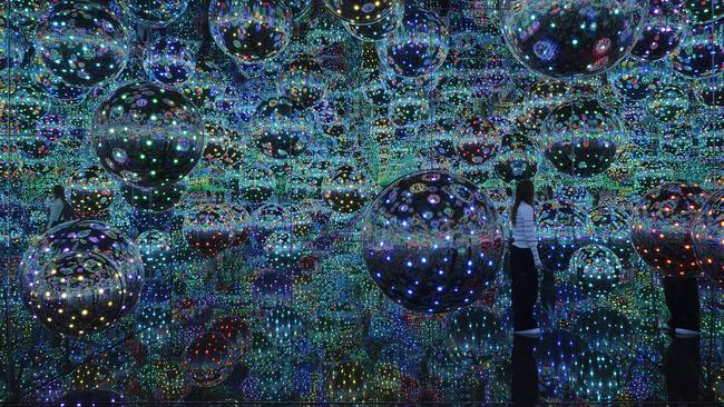 NGV Yayoi Kusama, Infinity. Photo: Sean Fennessy