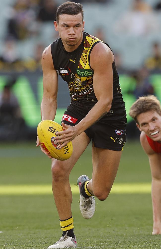 Daniel Rioli is in Gold Coast’s sights. Picture: Michael Klein