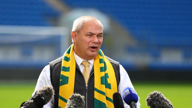 Mayor Tom Tate. (Photo by Chris Hyde/Getty Images for Football Australia)