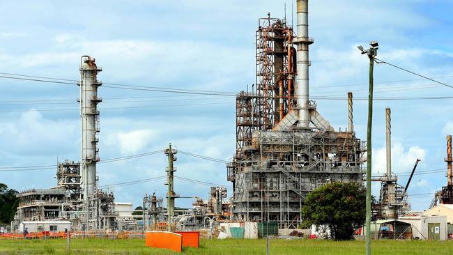 The closure of the Lytton refinery will be brought forward. Picture: Richard Walker