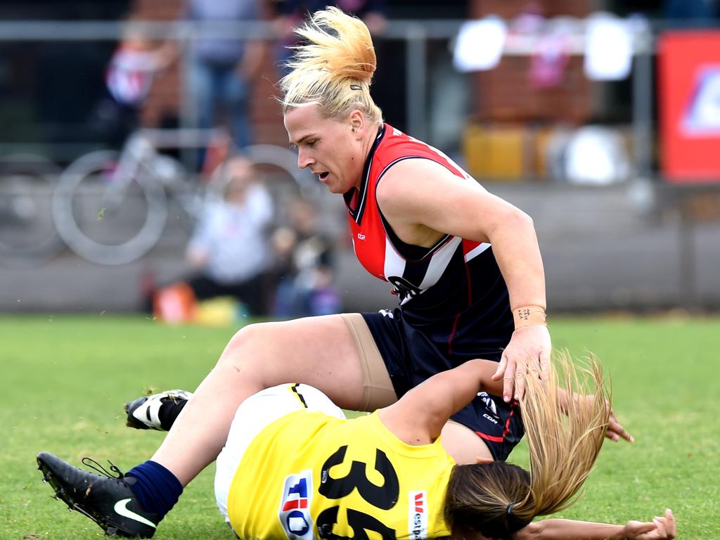 Hannah Mouncey AFLW: Transgender footballer says AFL ‘treated me like s ...