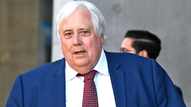 Clive Palmer. Picture: AAP