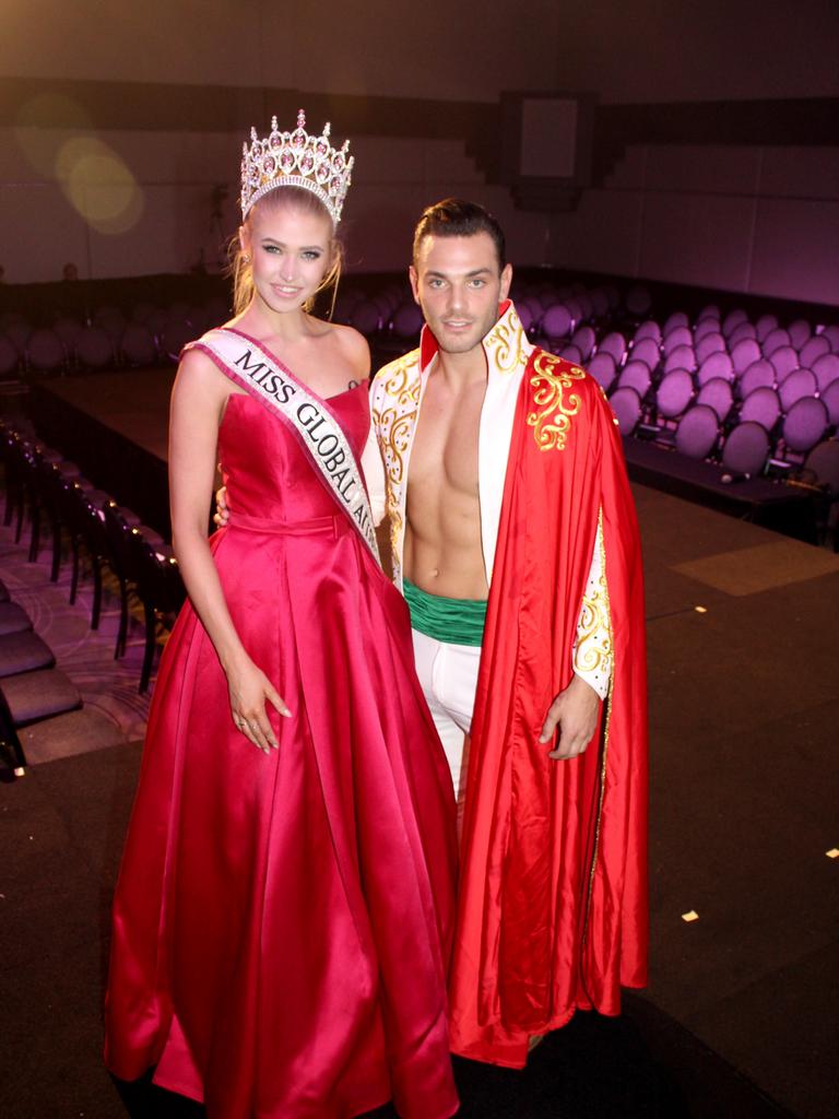 Sophia Harris, Patrick Lebbon, 2018 Manhunt International World Final Gala, Andrew Meadowcroft