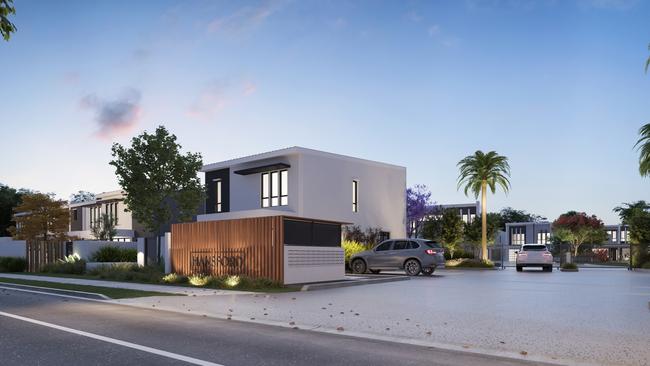 An artist impression of The Hansford Residences residential project at Coombabah