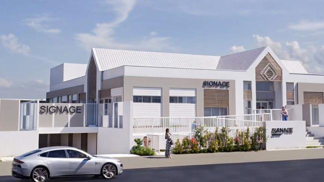 Artist impression of a Miami building on the Gold Coast Highway which will be transformed into a childcare centre. Picture: Supplied