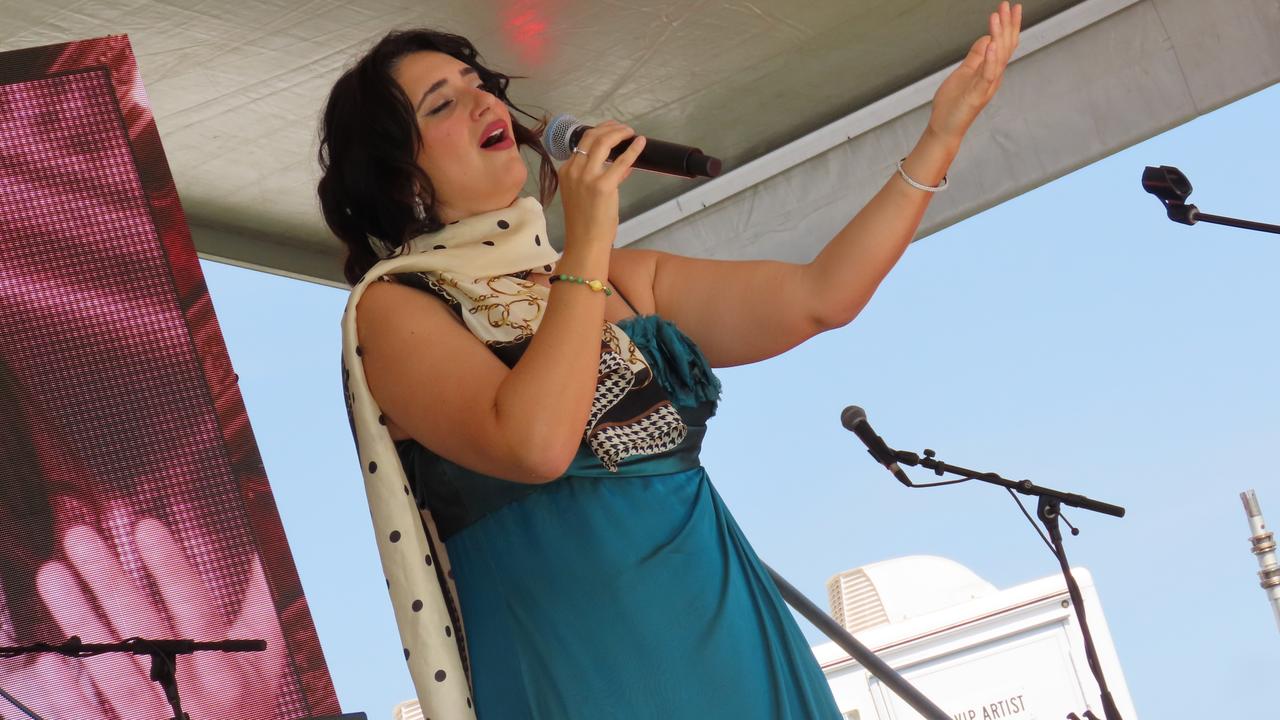 Italian Australian Soprano Rebecca Gulinello. 2025 Darwin Italian Festival. Picture: Aden Hill