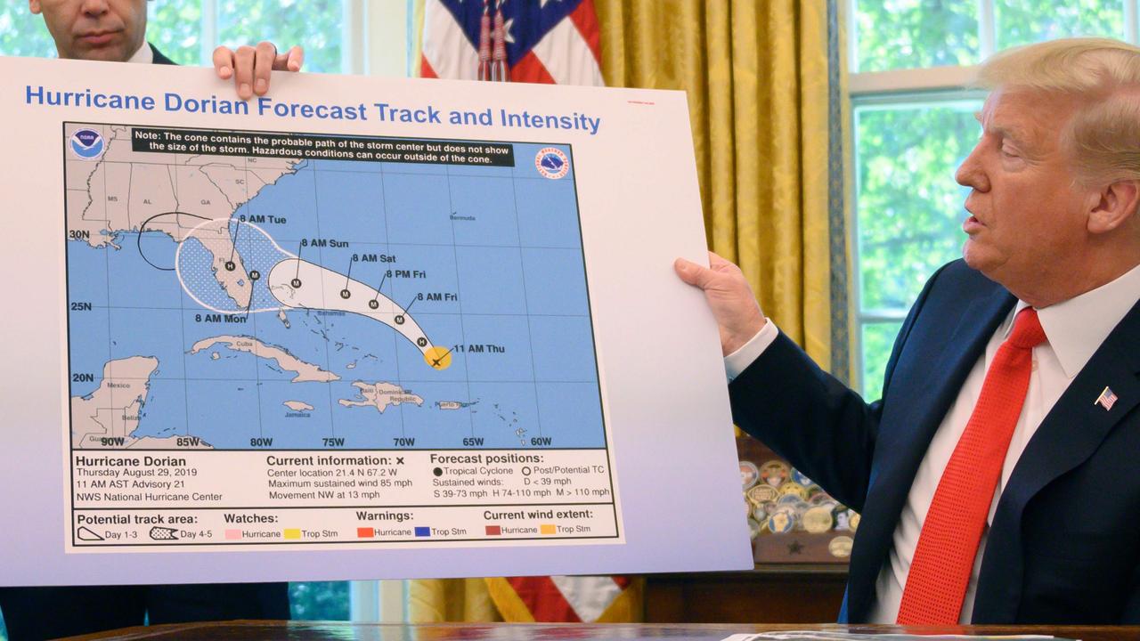 Hurricane Dorian Makes Landfall As Donald Trump And Noaa Under Fire 