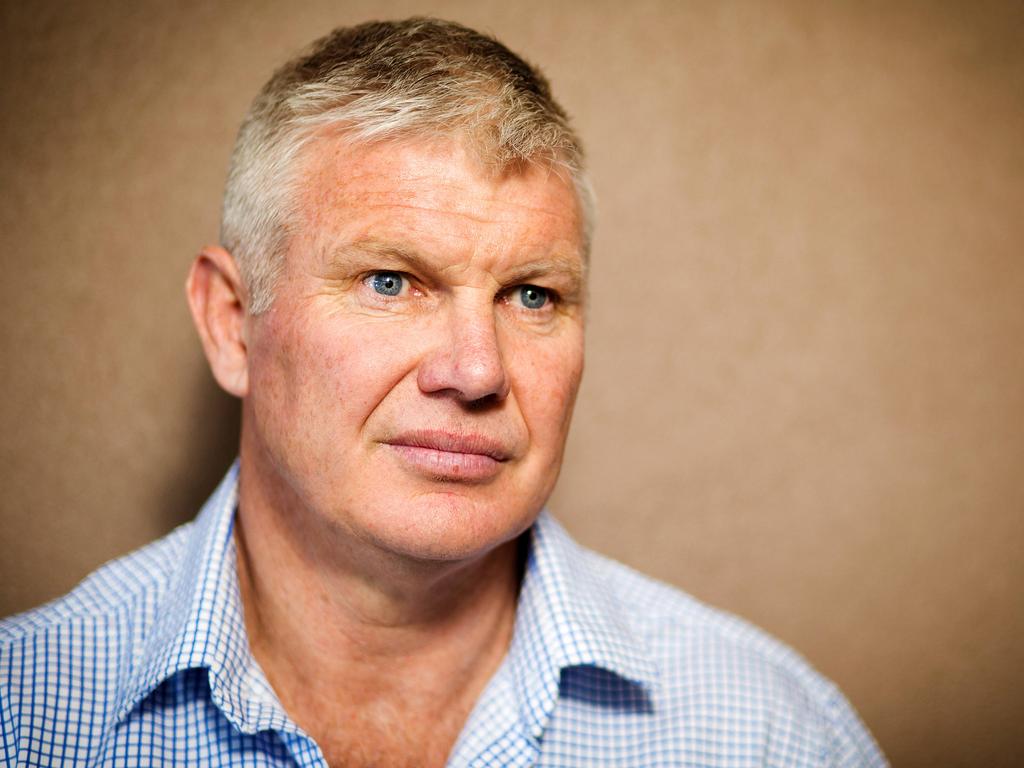 Former Australian rules footballer, coach and football commentator Danny Frawley was diagnosed with CTE after his death. Picture: Mark Stewart