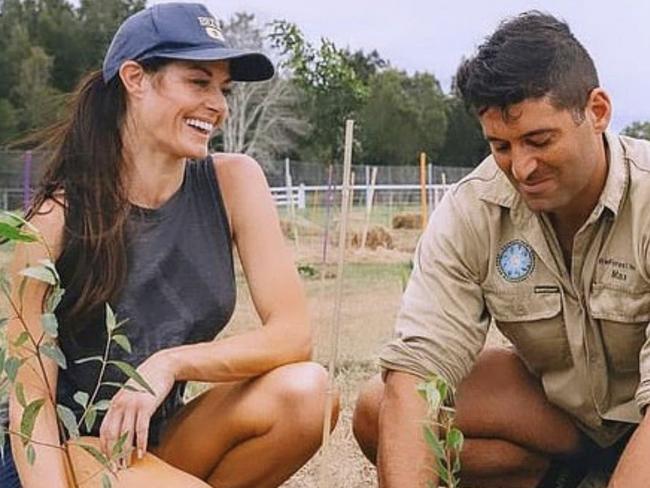 West with her latest partner, environmentalist Maximo Bottaro.