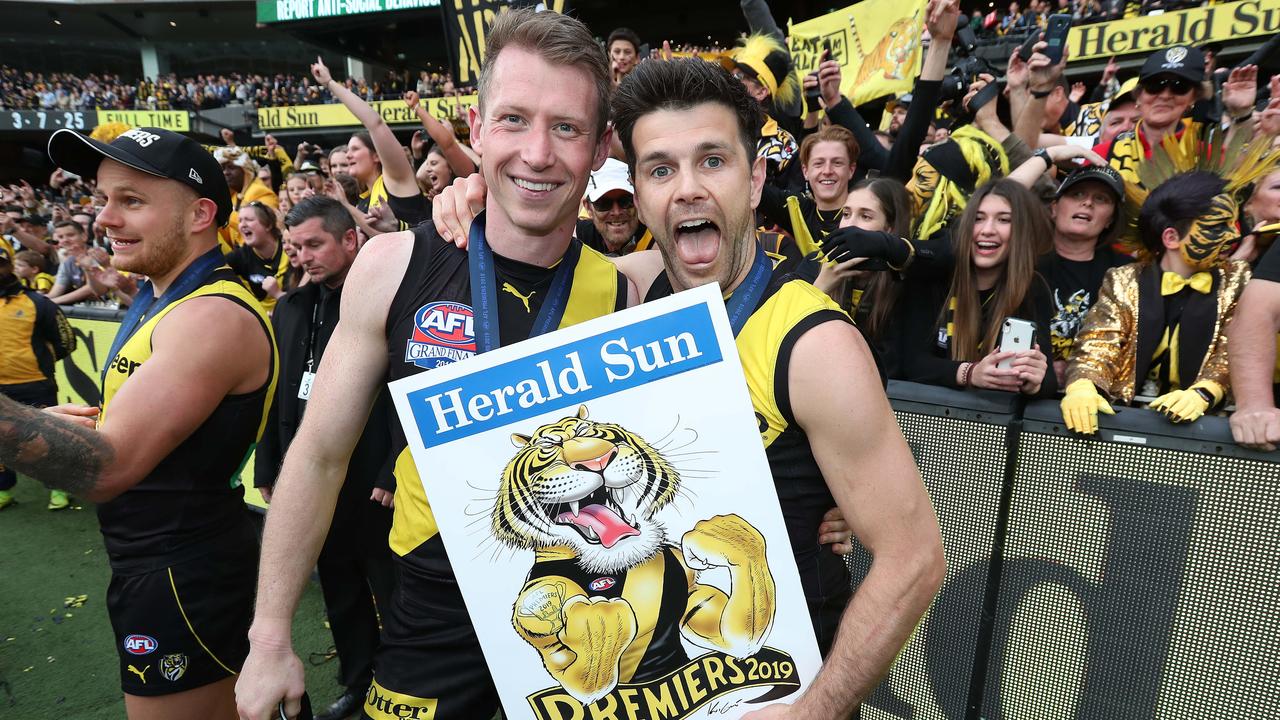 Cotchin, Tigers premiership hero. Picture: Michael Klein