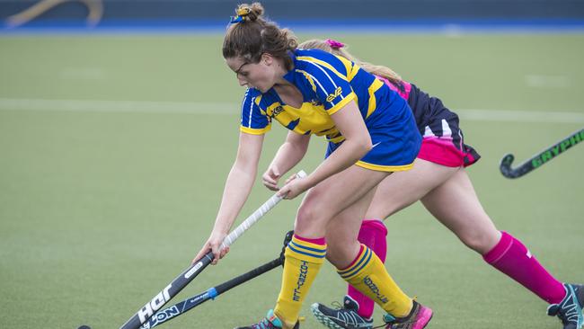 Emma Dixon of Townsville against Toowoomba 2. Picture: Kevin Farmer