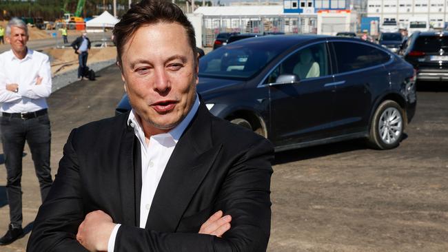 Tesla CEO Elon Musk says he can have a more affordable model in the market within three years. Picture: AFP