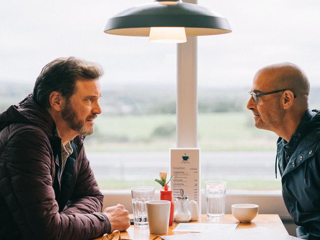 Colin Firth and Stanley Tucci in Supernova. Picture: Madman