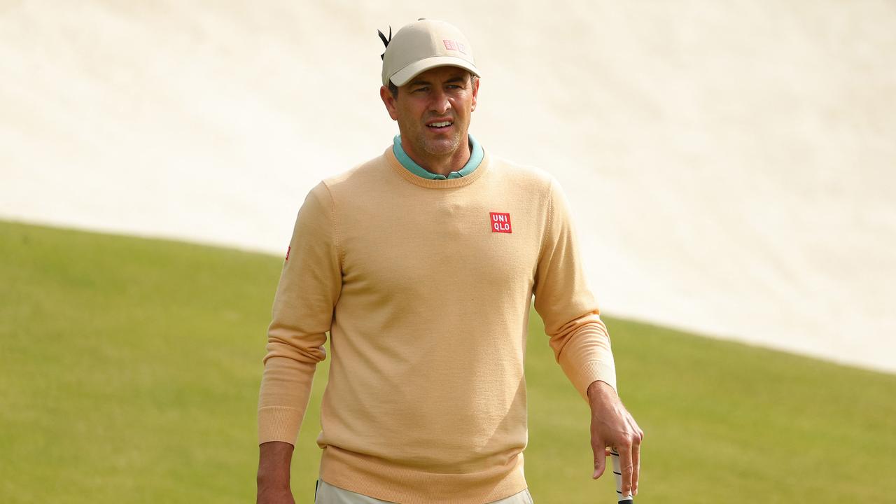 Adam Scott is firmly in contention at the Wells Fargo Championship. (Photo by Kevin C. Cox / GETTY IMAGES NORTH AMERICA / Getty Images via AFP)