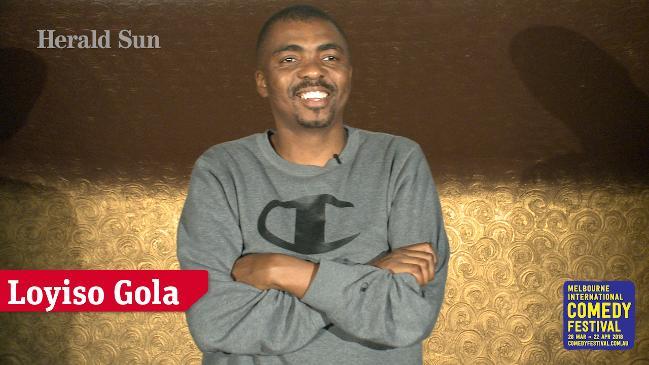 Share a laugh with Loyiso Gola