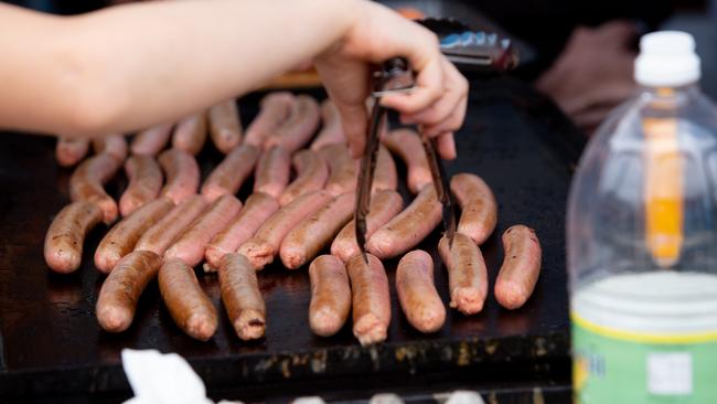 Many SA councils are hosting sausage sizzle breakfasts on January 26. Picture: Brett Hartwig