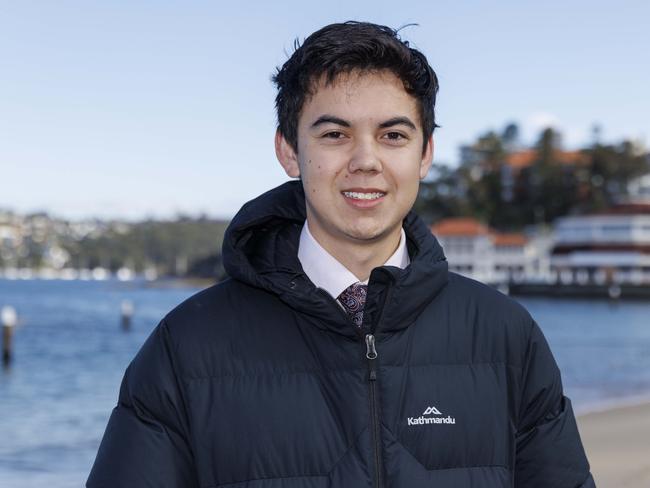 Blake Paterson, 19, of Manly. Picture: David Swift.