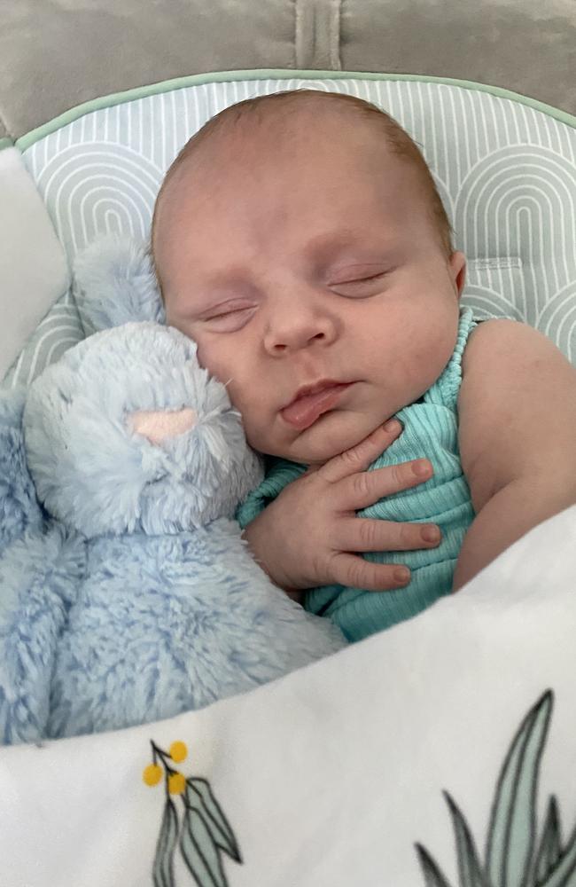 The Queensland Times Cutest Ipswich Summer Baby 2022 competition: “Afternoon summer siesta for Beau,” says Beau’s mother.