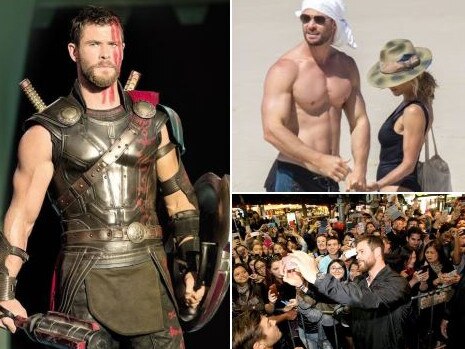 Chris Hemsworth signs four-movie deal with Netflix.