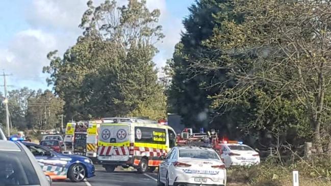 Resident Janel Sefton says she has seen multiple crashes on Silverdale Rd. Picture: Supplied