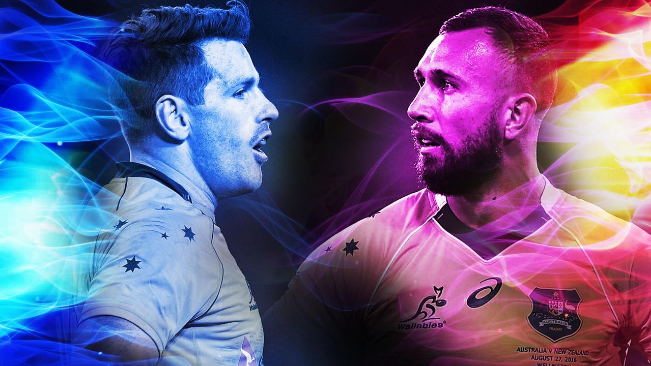 The Wallabies must choose between Bernard Foley's 'ice' and Quade Cooper's 'fire'.